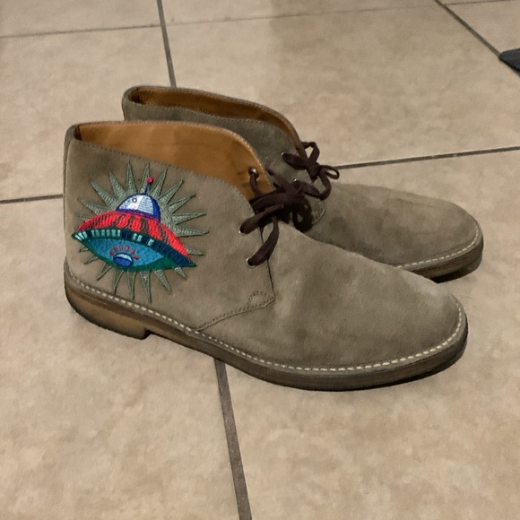 Gucci Spaceship/Owl Boots sz 10.5 UK - Picture 2 of 3